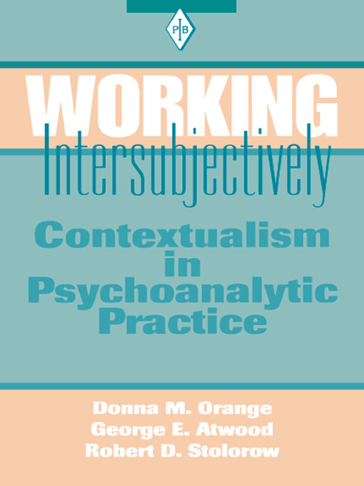 Upplýsingar um Working Intersubjectively eftir Donna M. Orange - Biðlisti